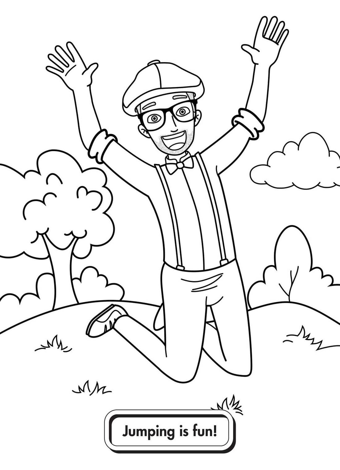 Free Printable Blippi Coloring Pages For Kids WONDER DAY Coloring Free Printable Blippi Coloring Pages For Kids WONDER DAY Coloring
