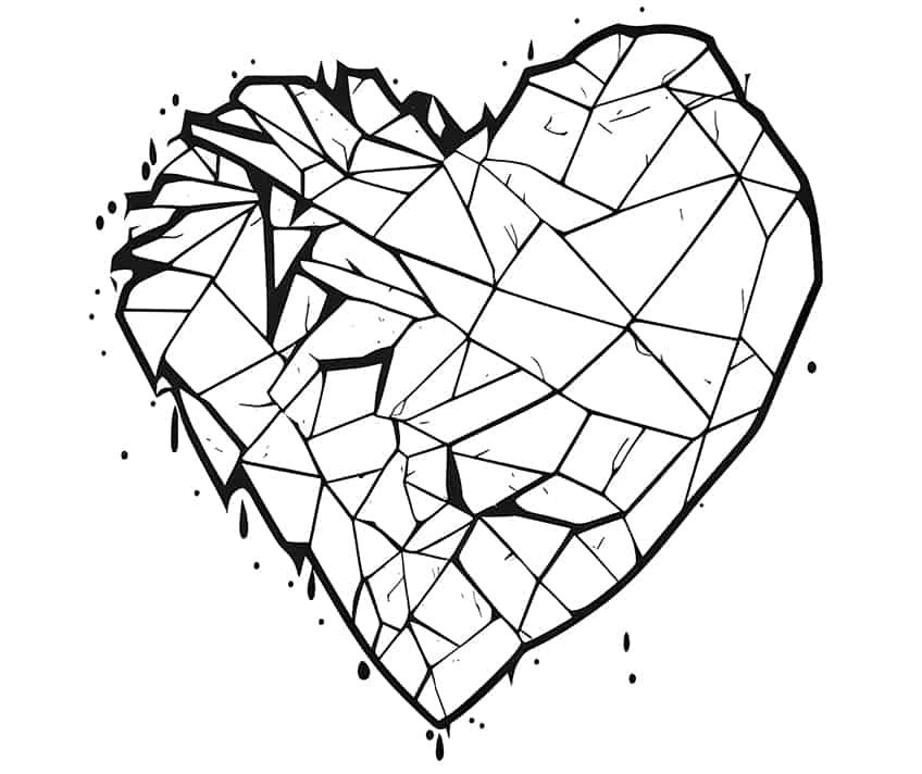 Free Printable Broken Heart Coloring Pages Download Free Printable Free Printable Broken Heart Coloring Pages Download Free Printable