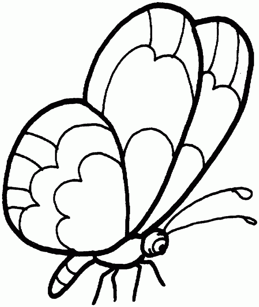 Free Printable Butterfly Coloring Pages For Kids Free Printable Butterfly Coloring Pages For Kids