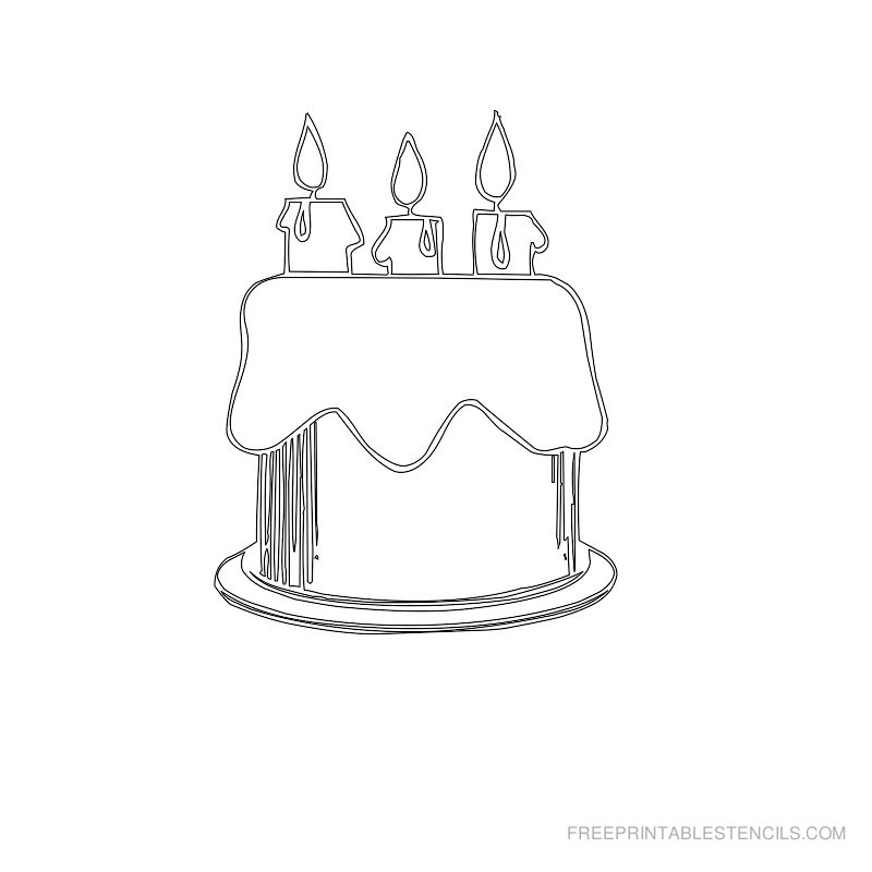 Free Printable Cake Stencils Templates Free Printable Cake Stencils Templates