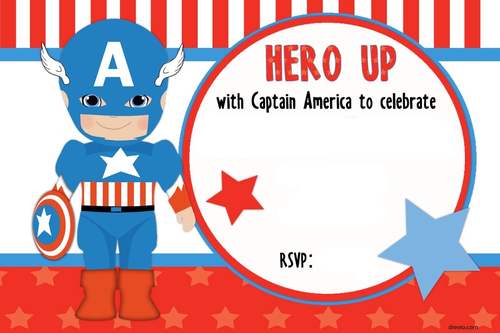 free printable Captain America free printable Captain America