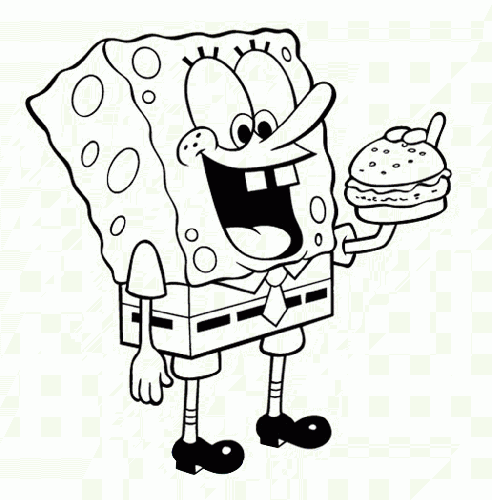 free printable cartoon coloring pages