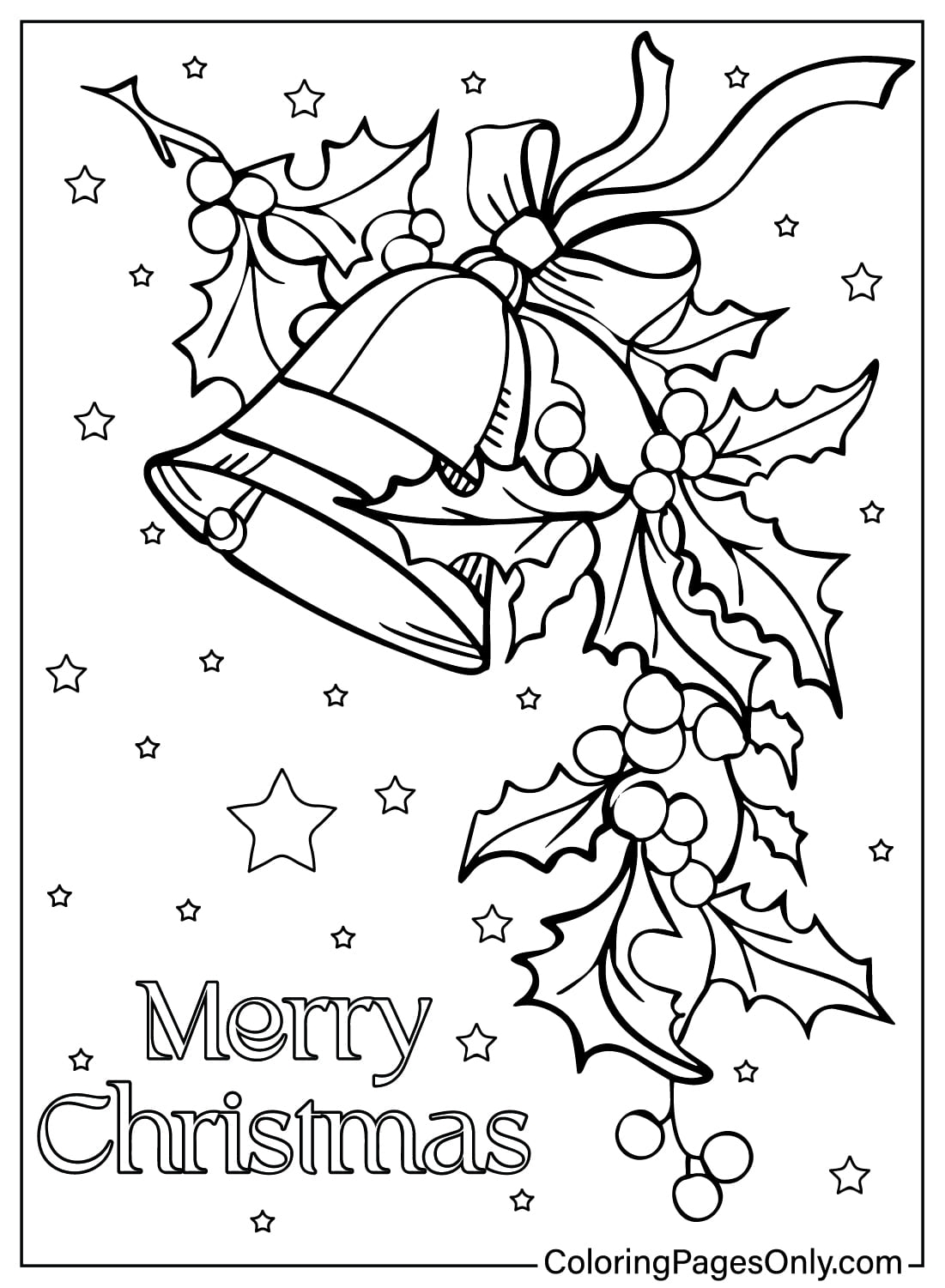 Free Printable Christmas Holly Coloring Page Free Printable Coloring Free Printable Christmas Holly Coloring Page Free Printable Coloring
