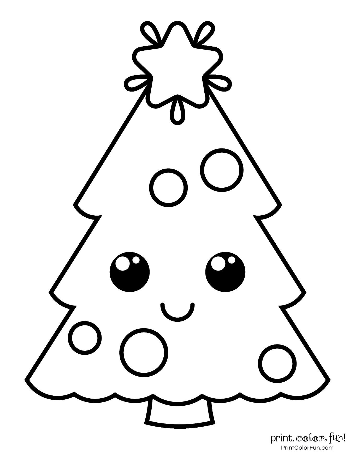 Free Printable Christmas Tree Coloring Page Easy Free Coloring Sheet Free Printable Christmas Tree Coloring Page Easy Free Coloring Sheet