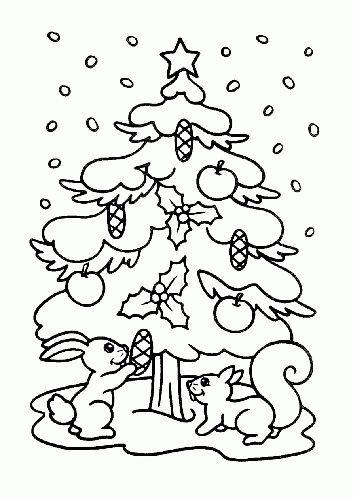 printable coloring pages christmas tree printable coloring pages christmas tree
