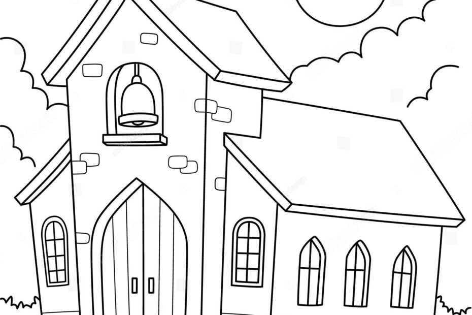 Free Printable Church Coloring Pages Free Coloring Sheet Printables