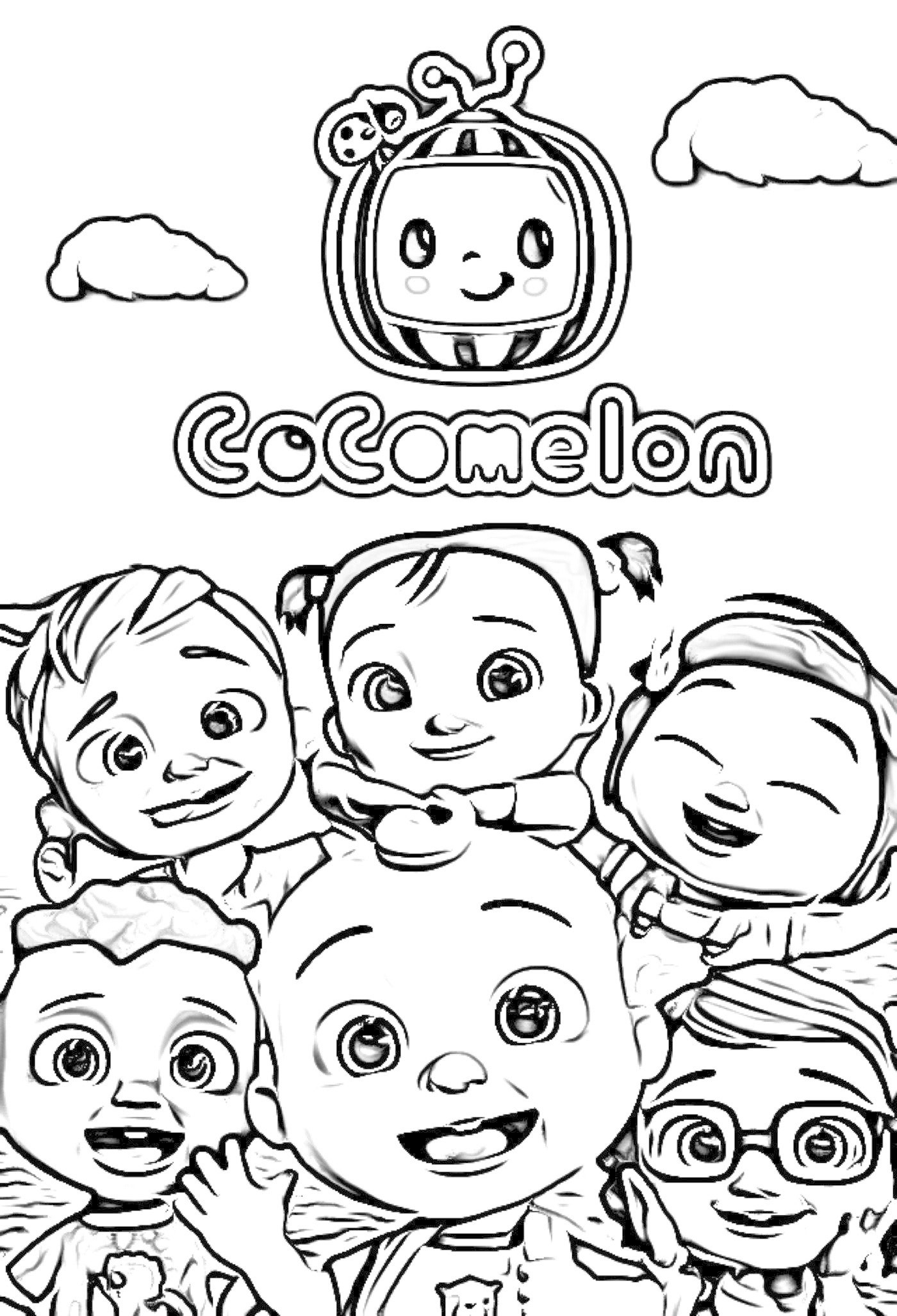 Free Printable Cocomelon Coloring Pages NBKomputer Free Printable Cocomelon Coloring Pages NBKomputer