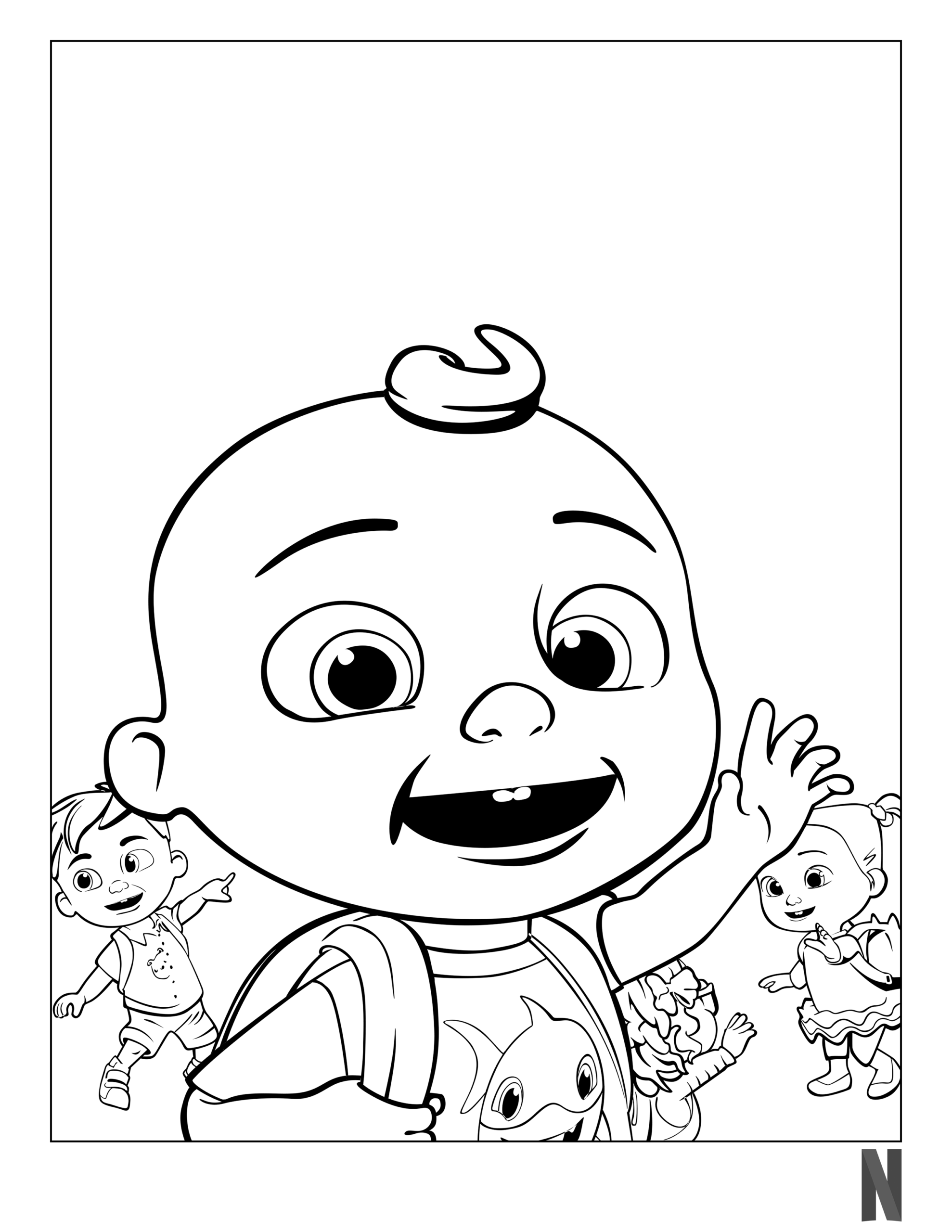 Free Printable Cocomelon Coloring Pages Prntbl Free Printable Cocomelon Coloring Pages Prntbl