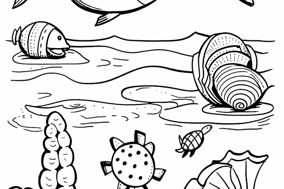 Free Printable Color Sheets For Fish Free Printable Color Sheets For