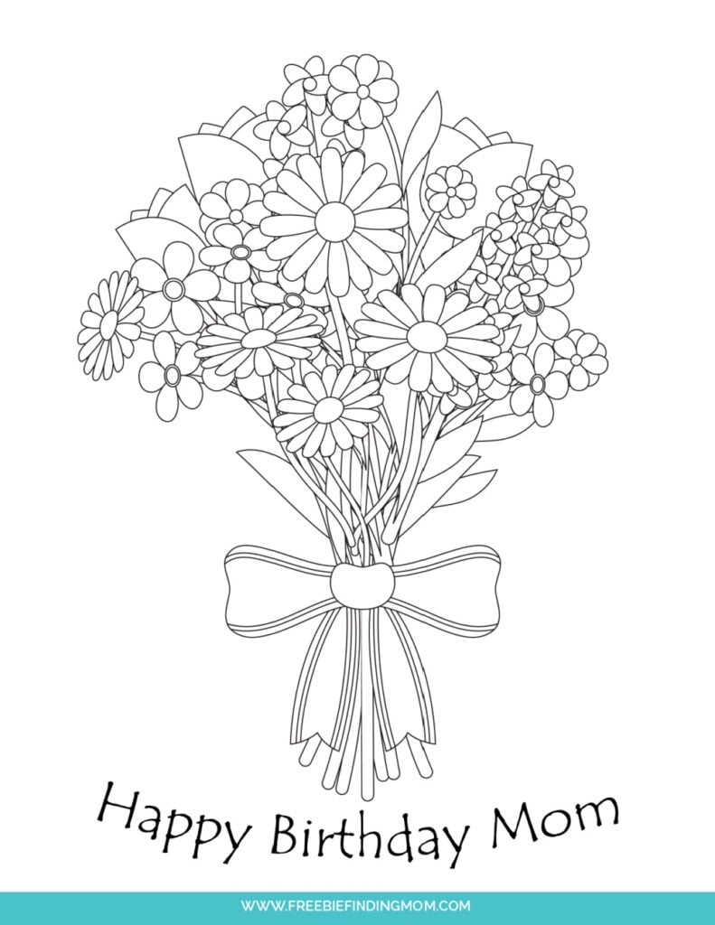 Free Printable Coloring Happy Birthday Mom Cards Download Free Free Printable Coloring Happy Birthday Mom Cards Download Free