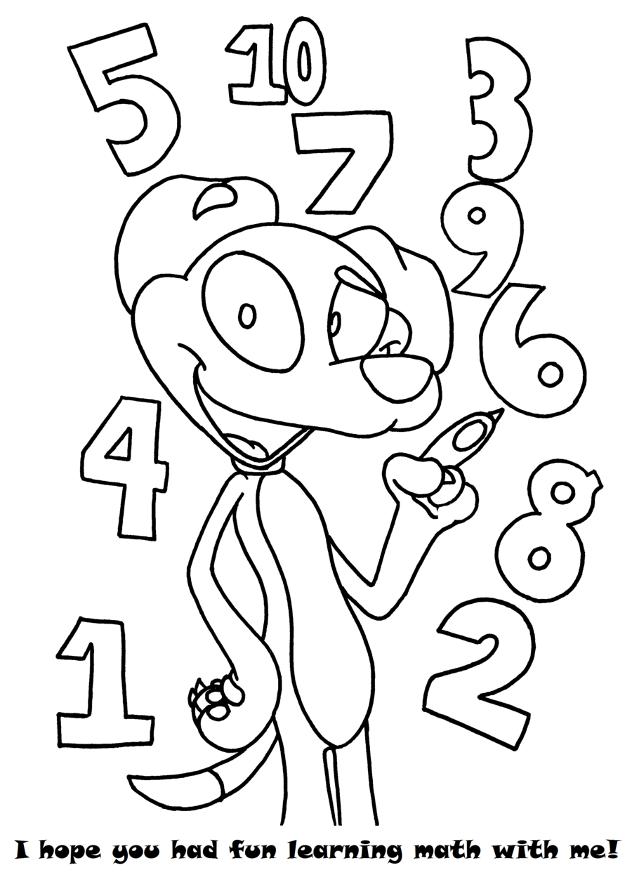 Free Printable Coloring Math Worksheets