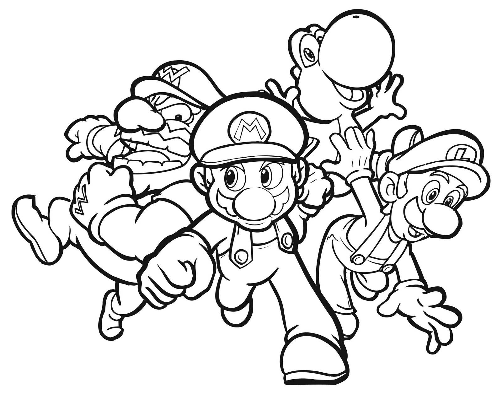 Free Printable Coloring Pages Cool Coloring Pages Super Mario 