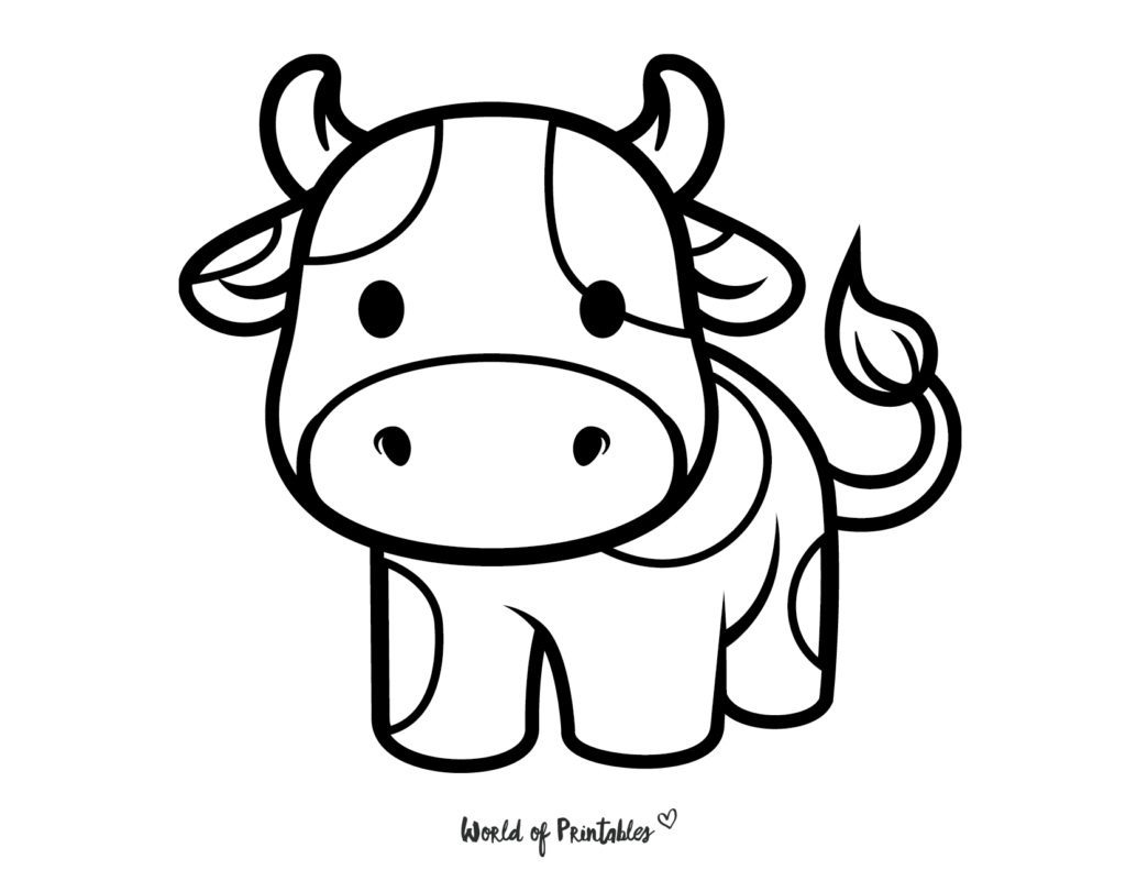 Free Printable Coloring Pages Cow Printable New Year Banners Free Printable Coloring Pages Cow Printable New Year Banners