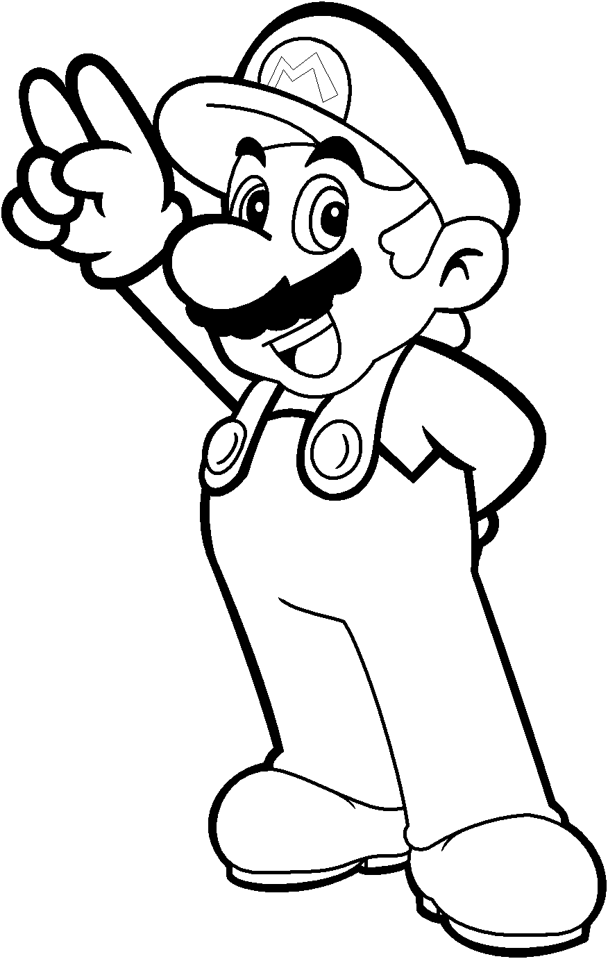 Free Printable Coloring Pages Mario Free Printable Coloring Pages Mario