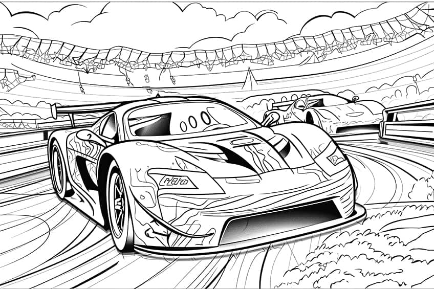 Free Printable Coloring Pages Race Cars Download Free Printable