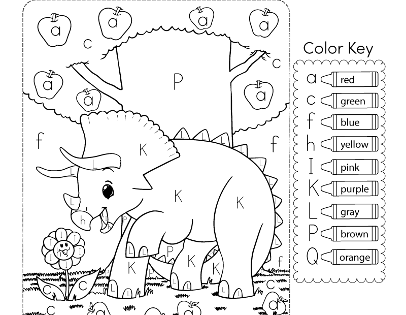 Free Printable Coloring Worksheet For Kindergarten