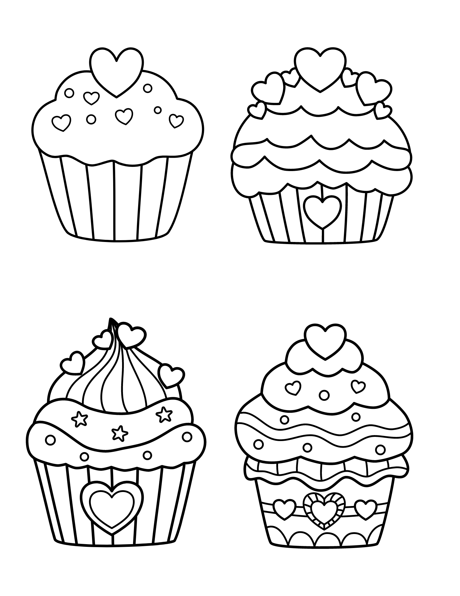 Free Printable Cupcake Coloring Pages 50 OFF Free Printable Cupcake Coloring Pages 50 OFF