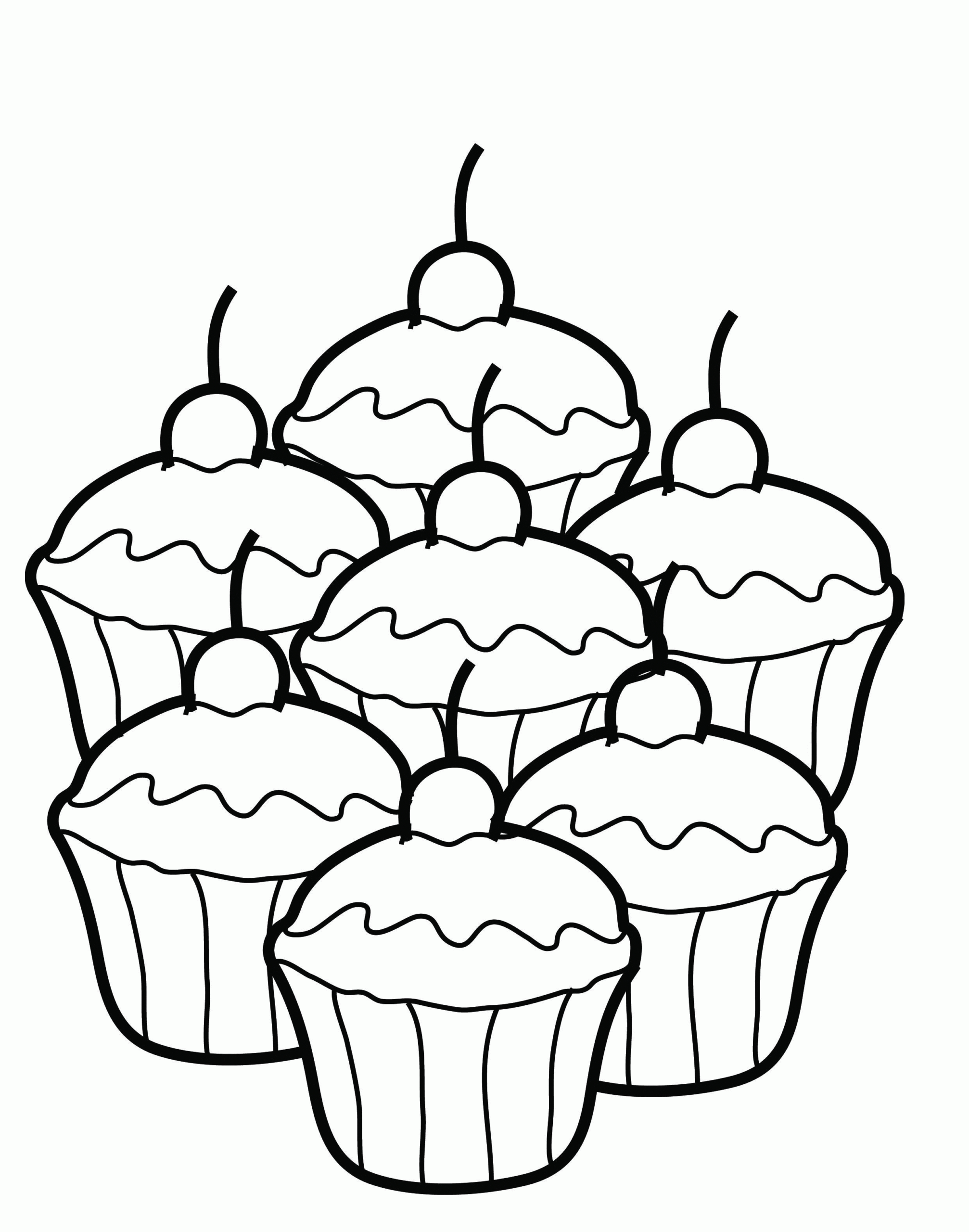 Free Printable Cupcake Coloring Pages Coloring Home Free Printable Cupcake Coloring Pages Coloring Home