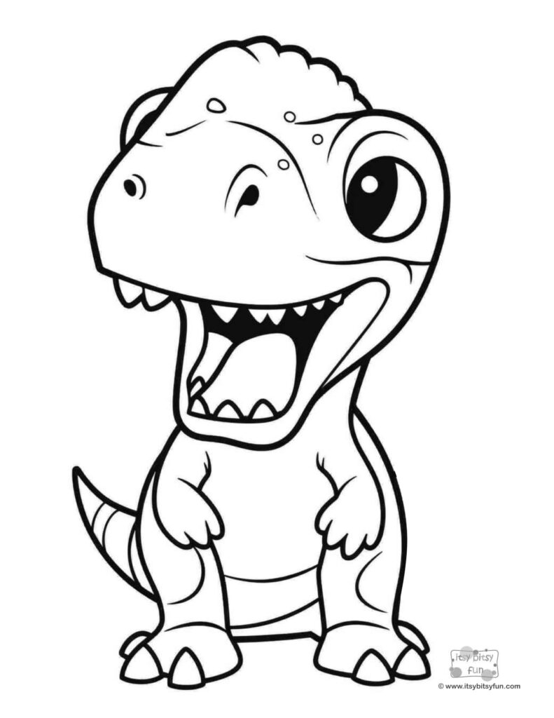 adult printable coloring pages dinosaur