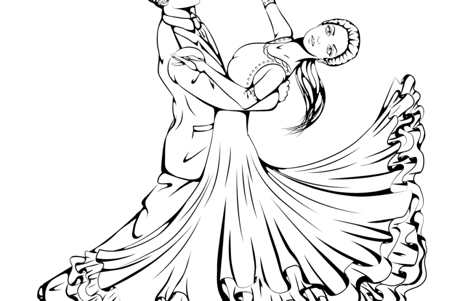 Free Printable Dancing Coloring Page Free Printable Coloring Pages