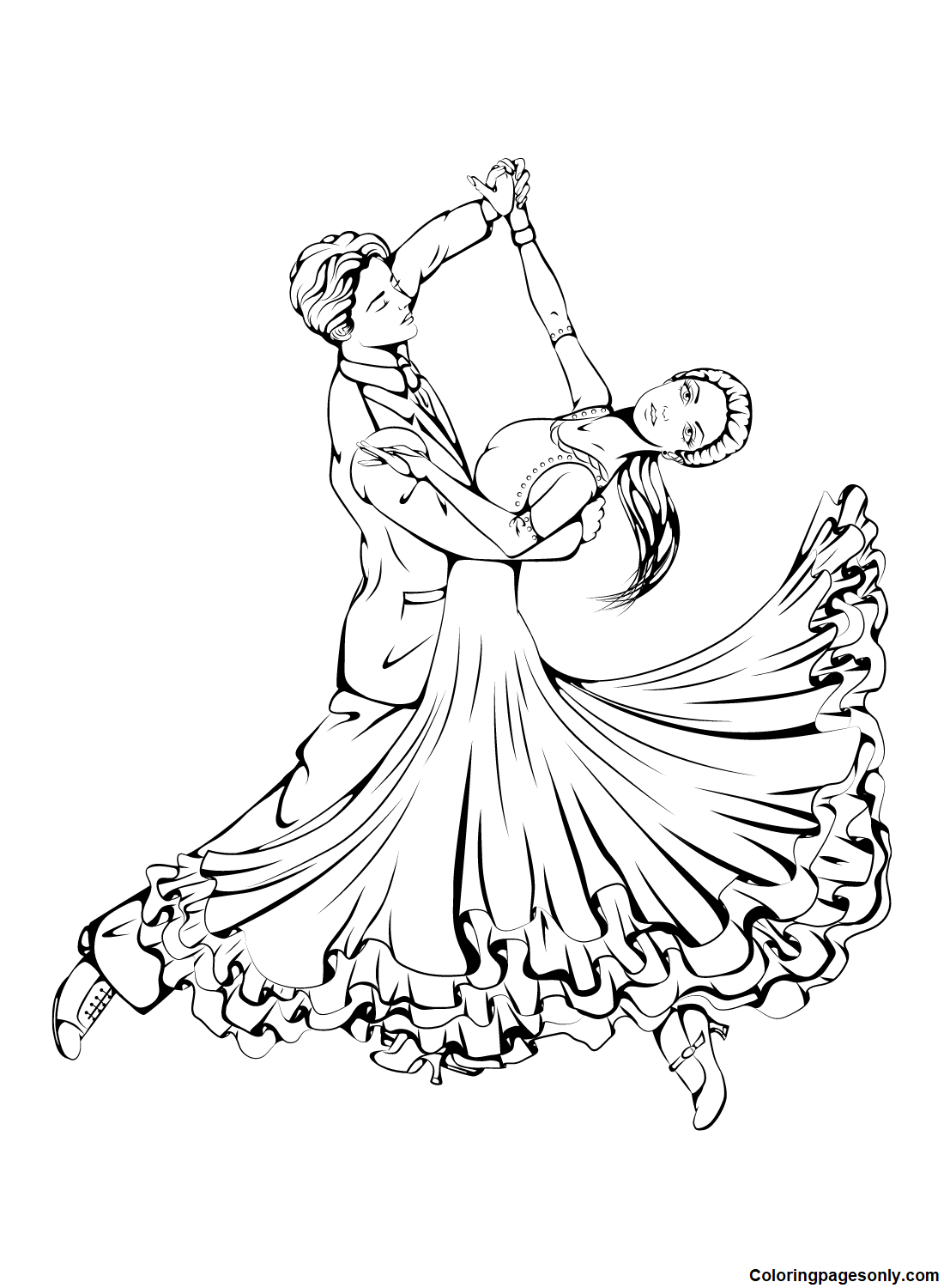 Free Printable Dancing Coloring Page Free Printable Coloring Pages Free Printable Dancing Coloring Page Free Printable Coloring Pages