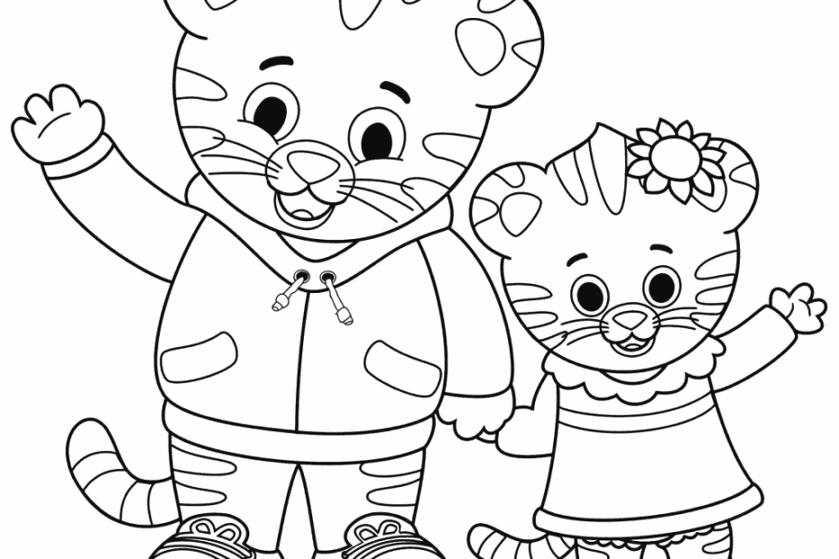 Free Printable Daniel Tiger Coloring Pages Free Printable