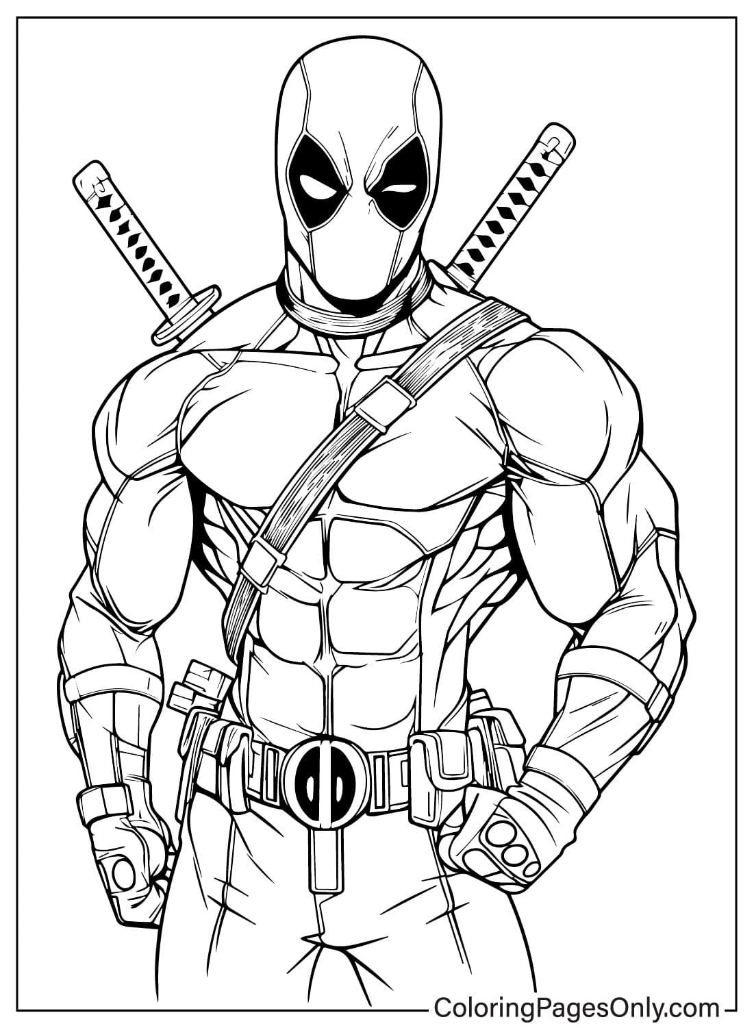 Free Printable Deadpool Coloring Pages For Kids And Adults Superhero Free Printable Deadpool Coloring Pages For Kids And Adults Superhero
