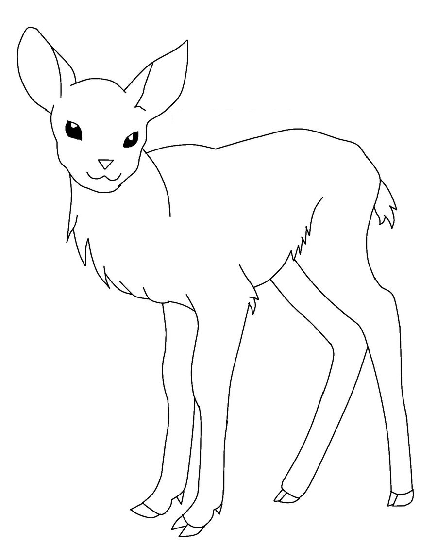 free printable deer coloring pages for kids free printable deer coloring pages for kids