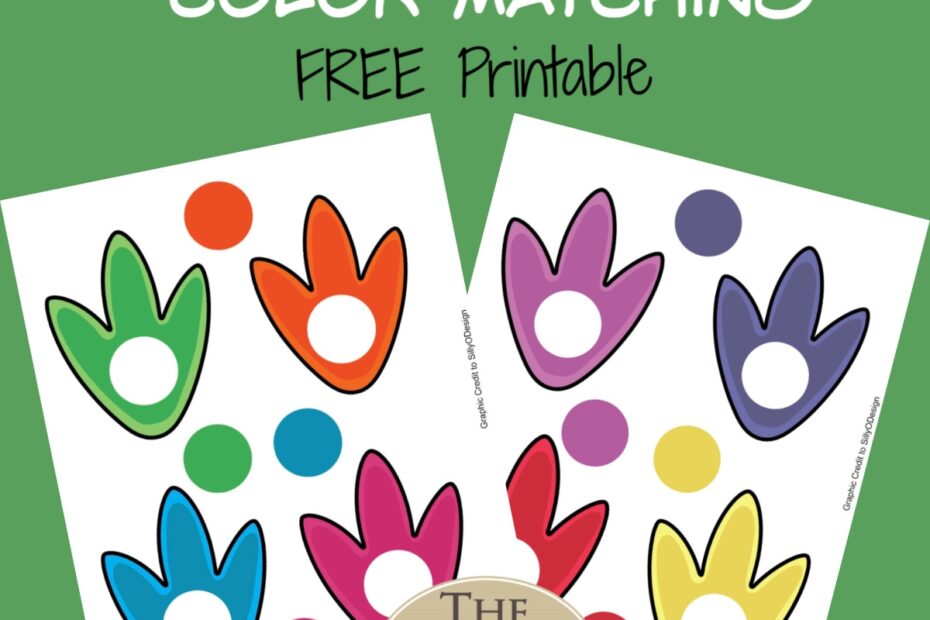 Free Printable Dinosaur Color Matching The Activity Mom