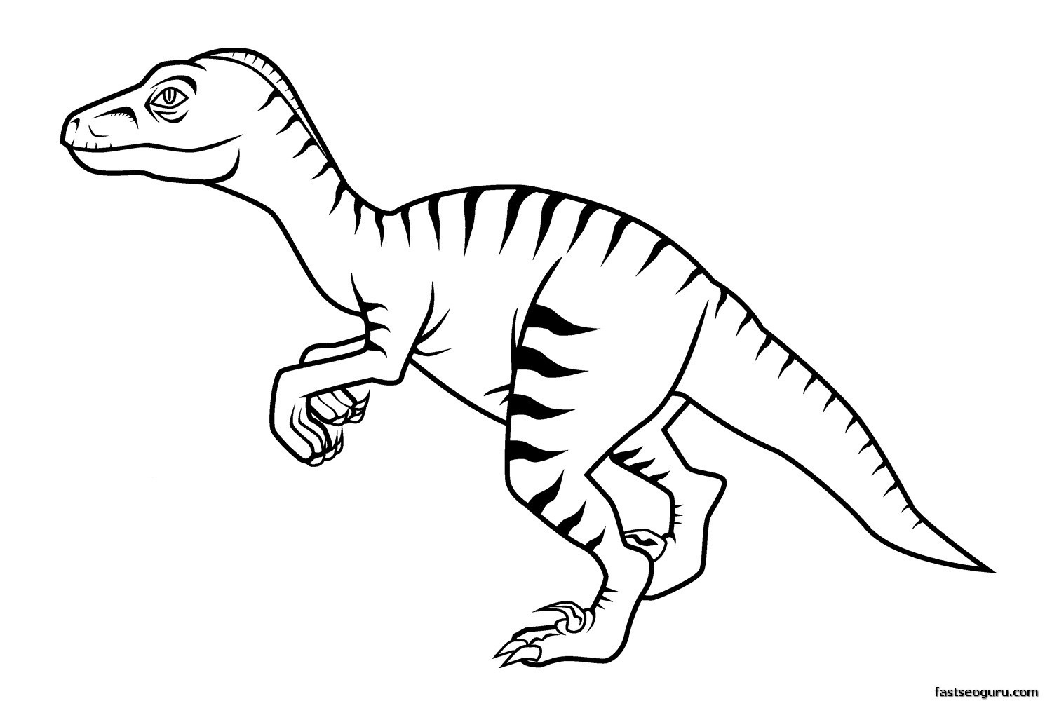 dinosaur picture to color free