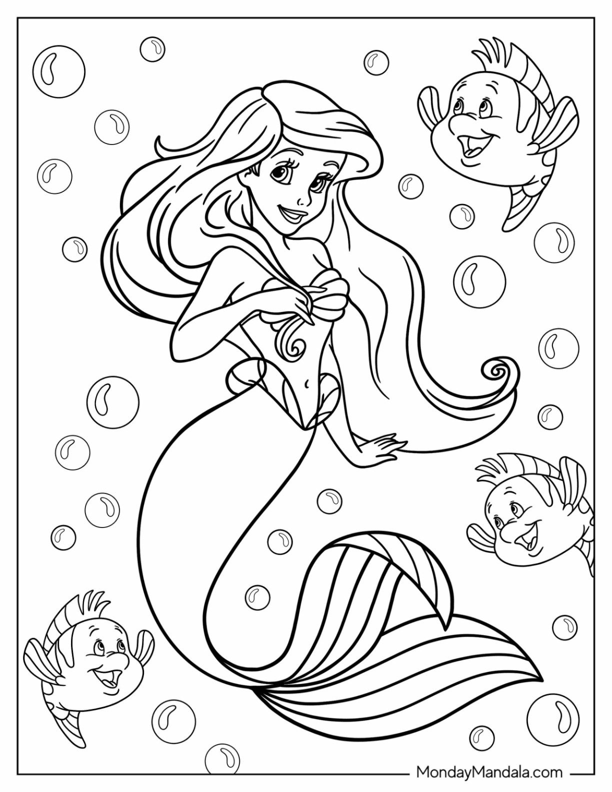 Free Printable Disney Princess Coloring Pages Infoupdate