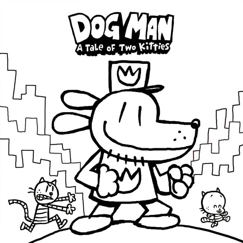 Free Printable Dog Man Drawings