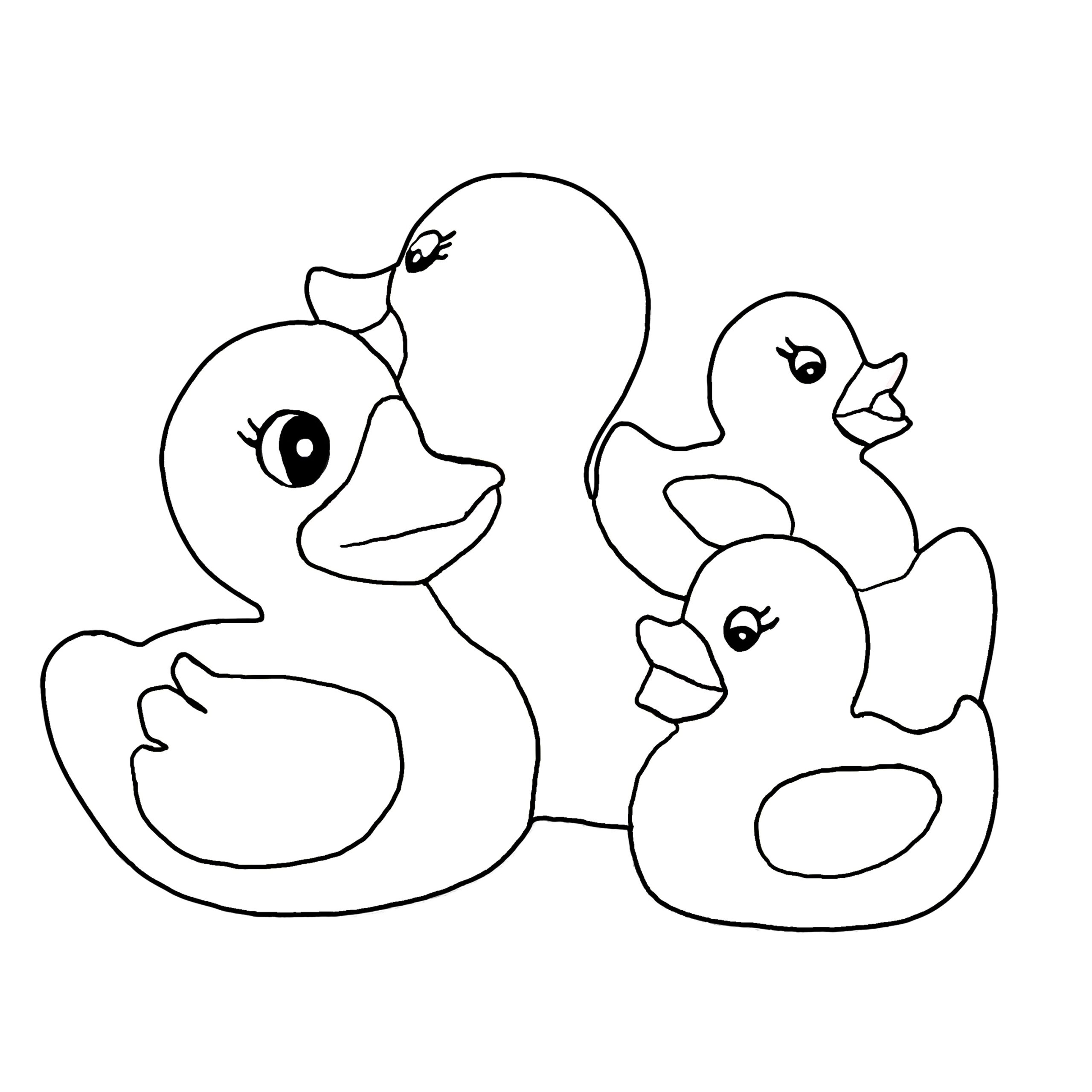 Free Printable Duck Coloring Pages For Kids Animal Place