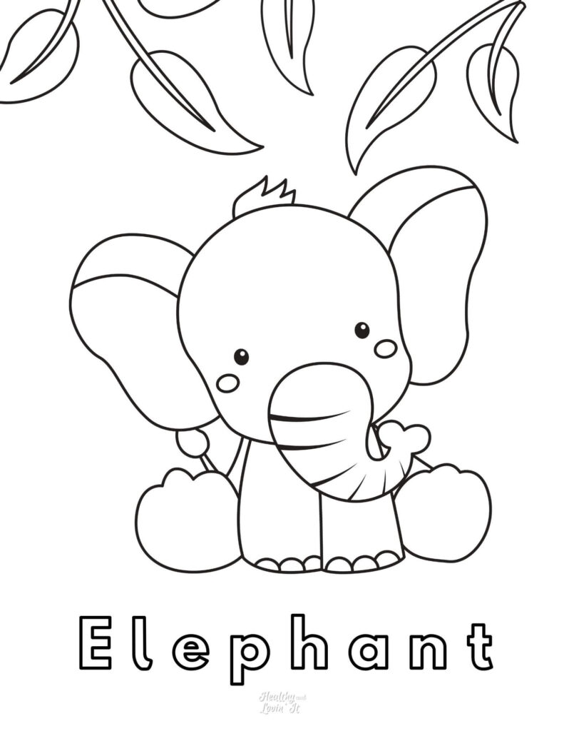 elephant colouring pages printable elephant colouring pages printable