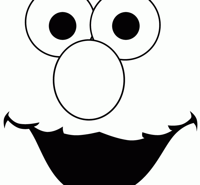 Free Printable Elmo Face Template ClipArt Best