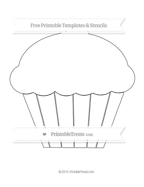 Free Printable Extra Large Cupcake Template Printable Treats Free Printable Extra Large Cupcake Template Printable Treats