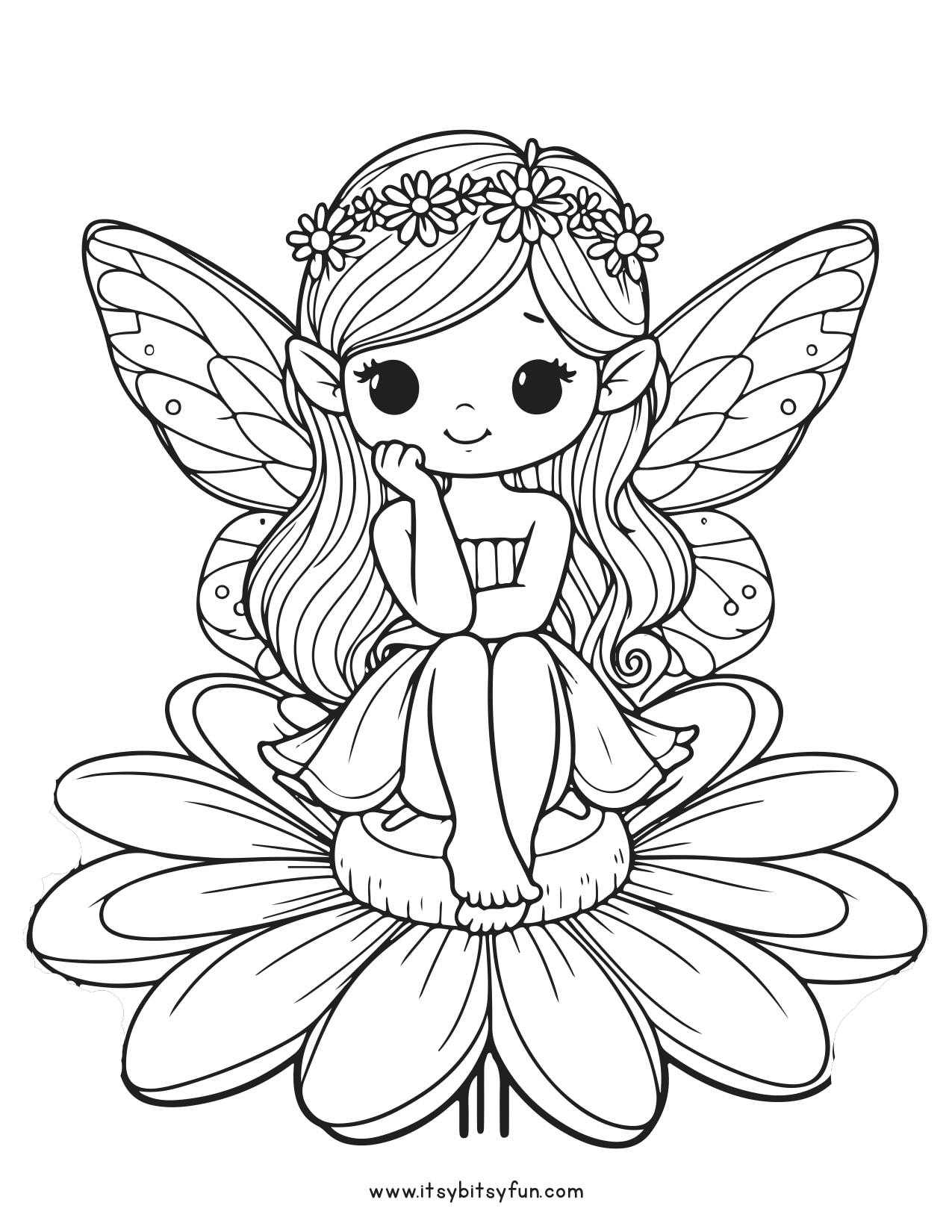fairy colouring in free fairy colouring in free