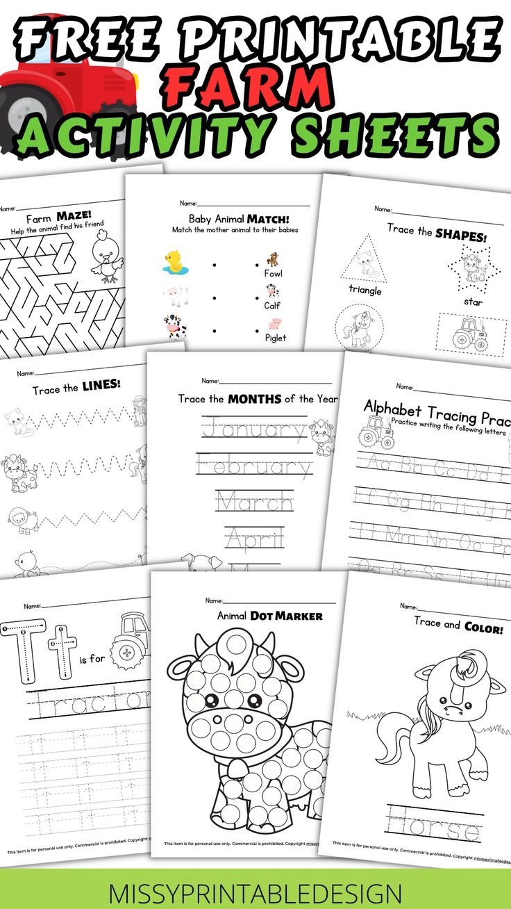 free printable farm worksheets free printable farm worksheets