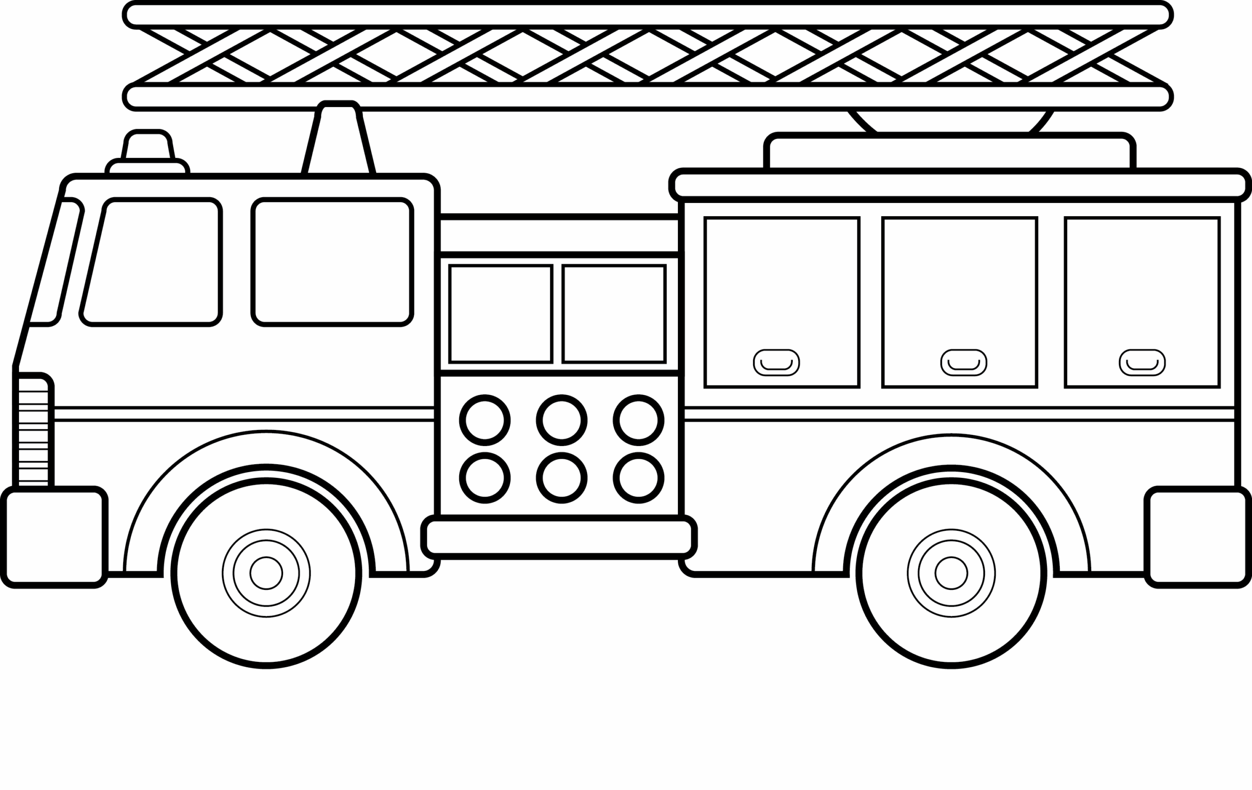 fire truck coloring pages free fire truck coloring pages free