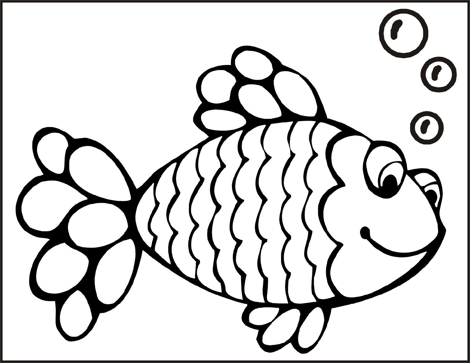 Free Printable Fish Coloring Pages For Kids Coloring Pages