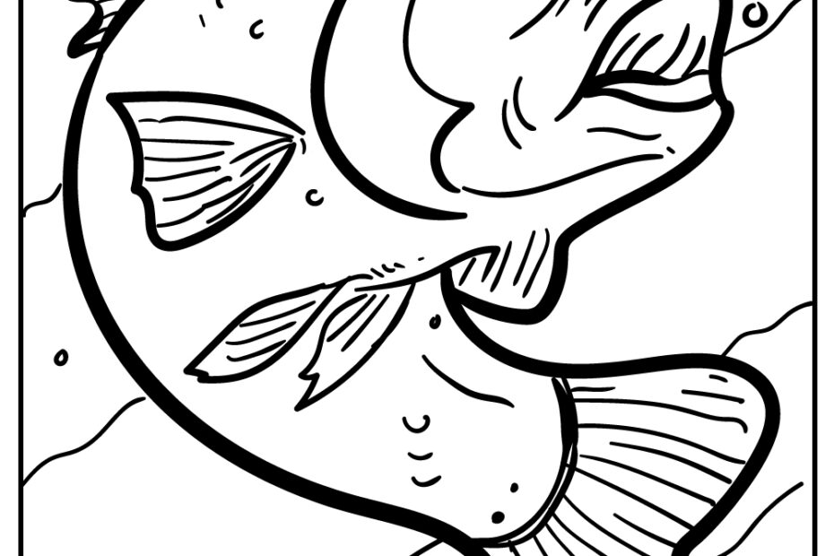 Free Printable Fish Coloring Sheets Free Printables Hub