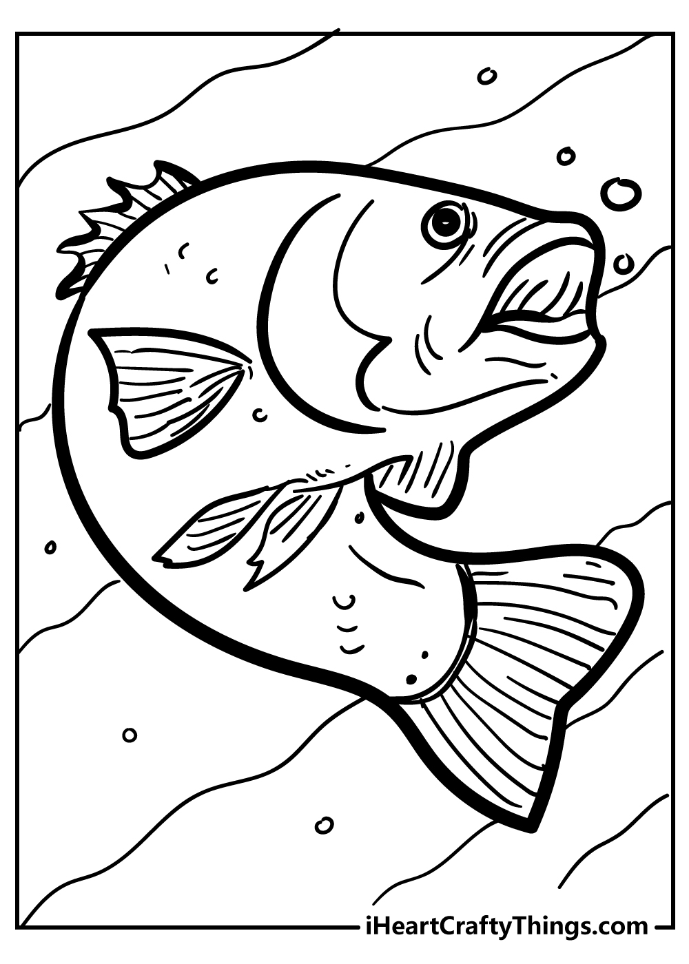 Free Printable Fish Coloring Sheets Free Printables Hub