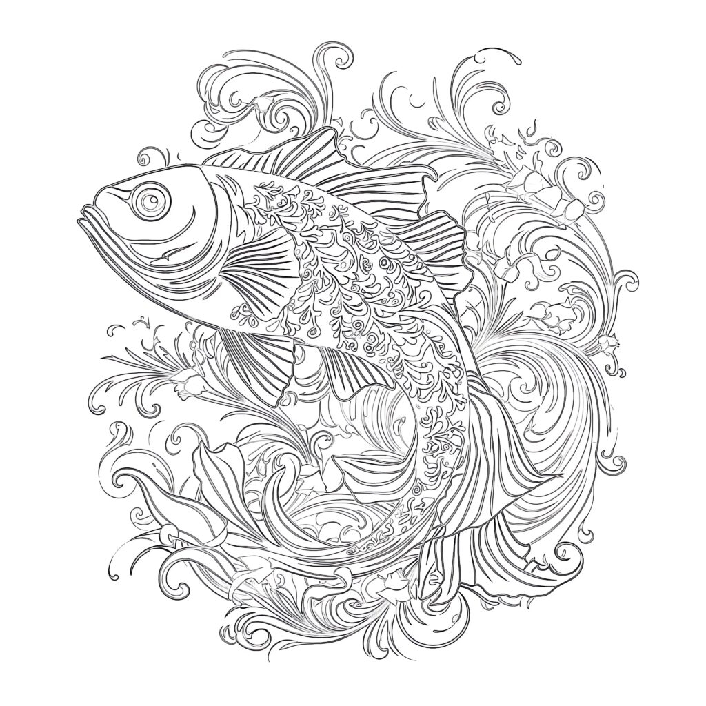 Free Printable Fishing Coloring Pages Coloring Pages Mimi Panda