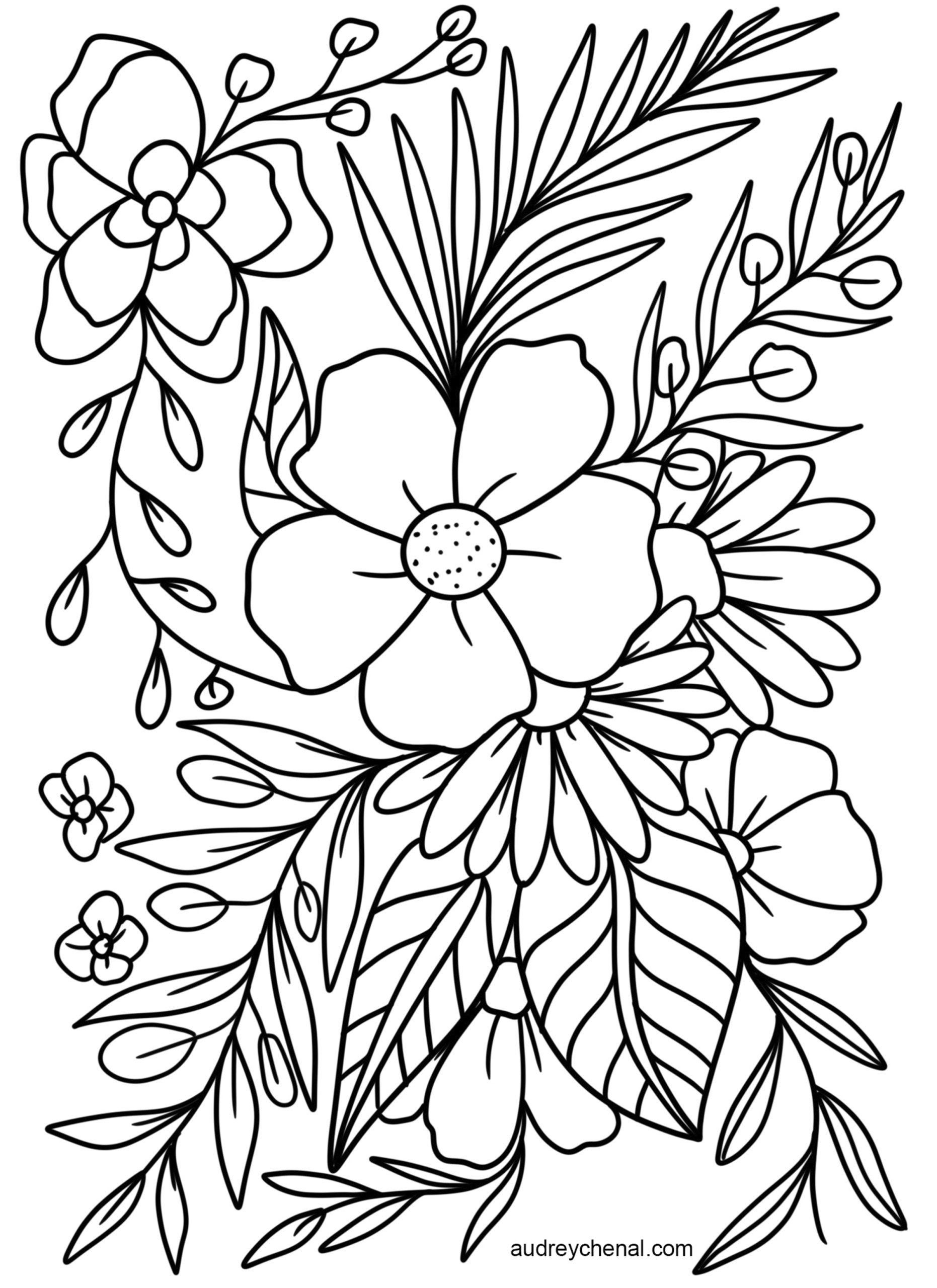 printable floral coloring pages printable floral coloring pages