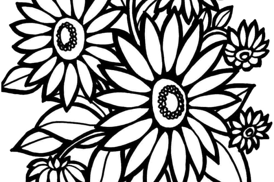 Free Printable Flower Coloring Pages For Kids Print Color Craft