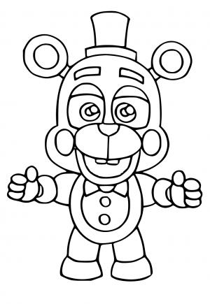 Free Printable FNAF Coloring Pages For Adults And Kids Lystok Free Printable FNAF Coloring Pages For Adults And Kids Lystok
