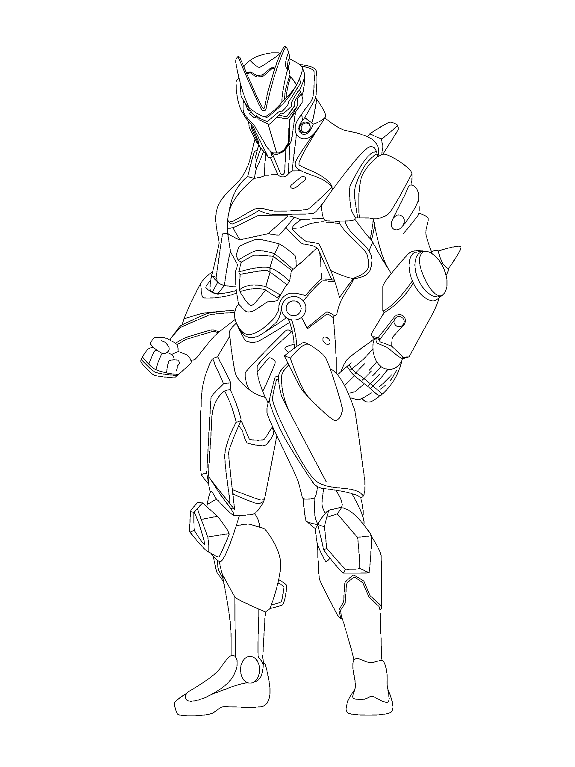 Free Printable Fortnite Coloring Pages