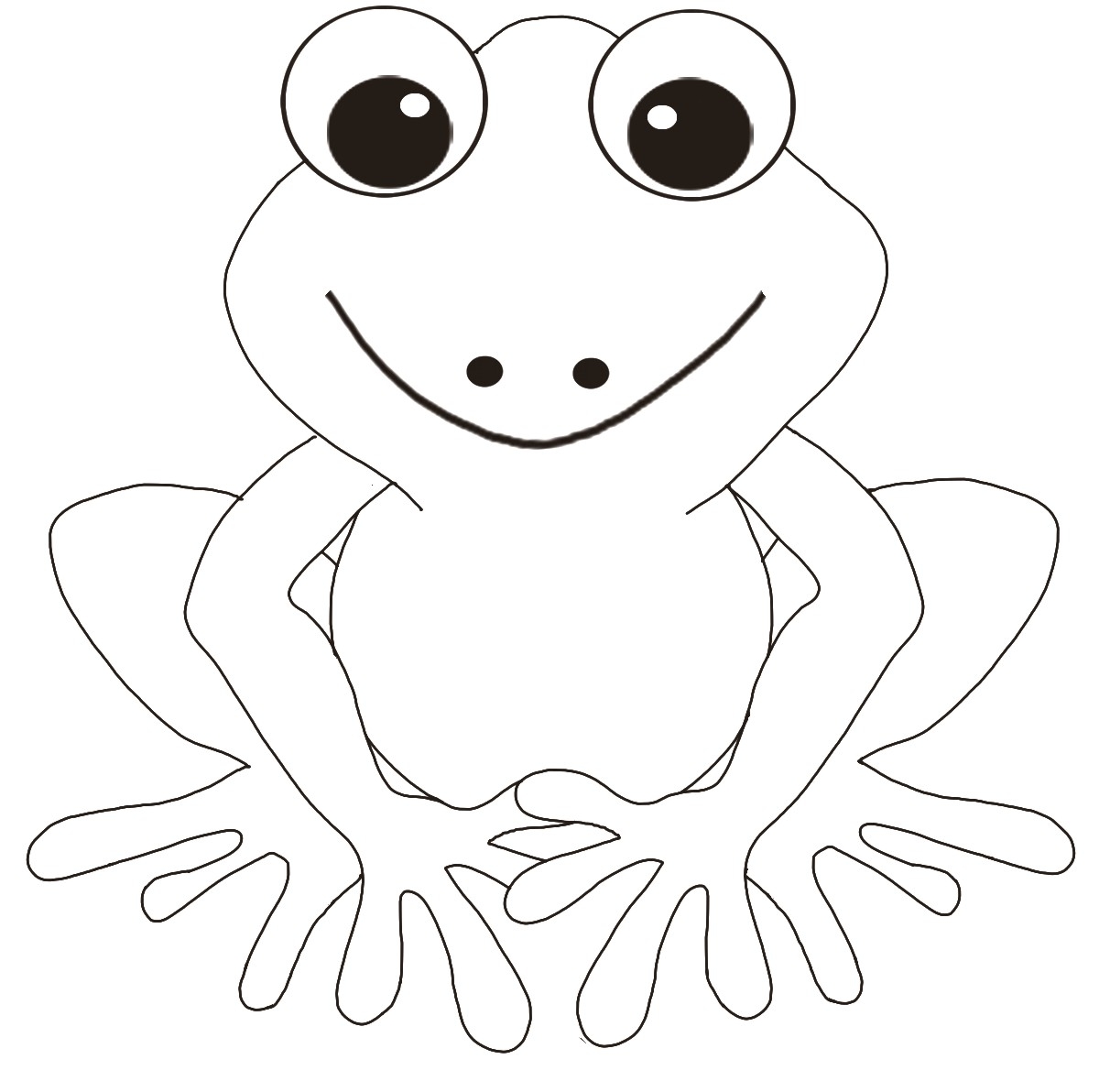 Free Printable Frog Coloring Pages For Kids Free Printable Frog Coloring Pages For Kids