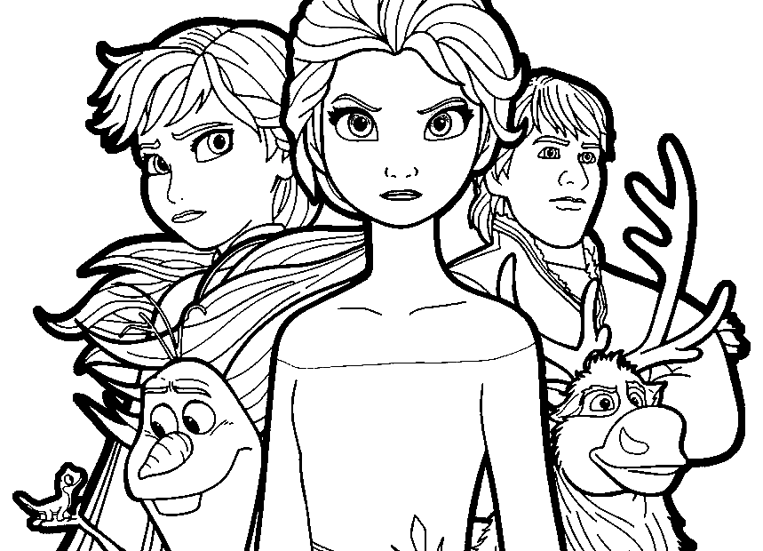 Free Printable Frozen Coloring Page Free Printable Coloring Pages