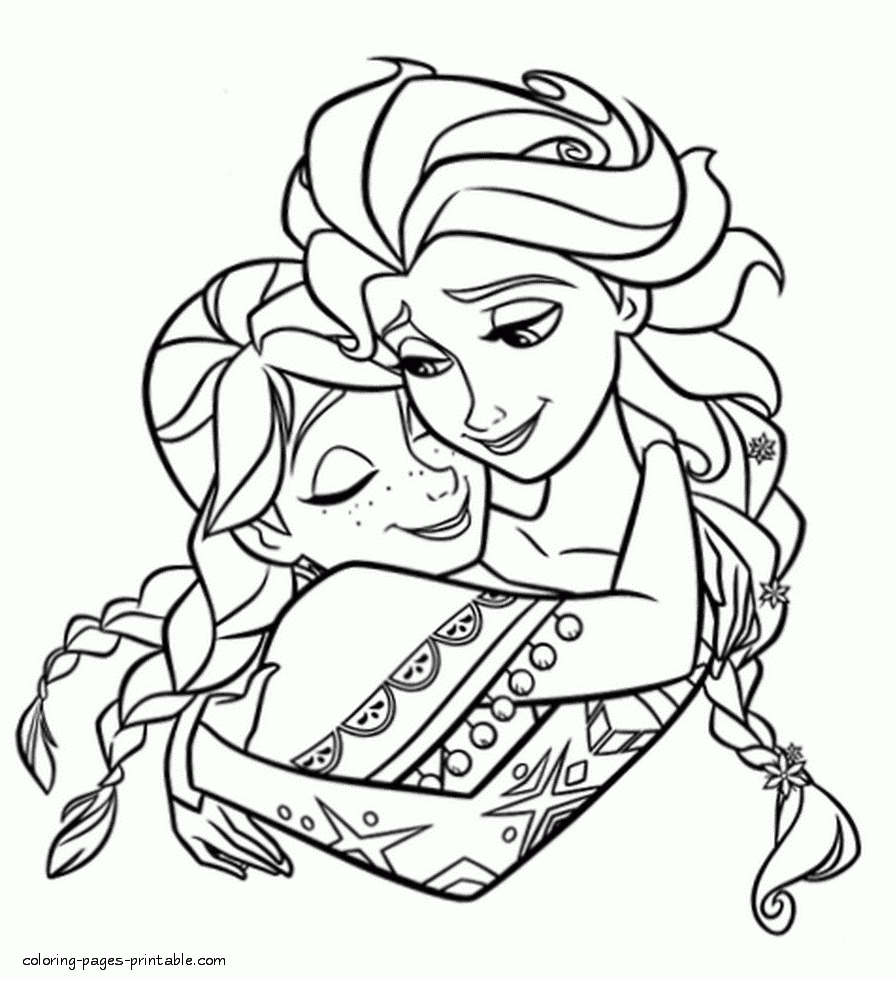 Free Printable Frozen Coloring Pages COLORING PAGES PRINTABLE COM Free Printable Frozen Coloring Pages COLORING PAGES PRINTABLE COM